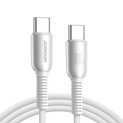 Joyroom S-A51 USB-C į USB-C kabelis 60W 1,2 m Pilkas image 1