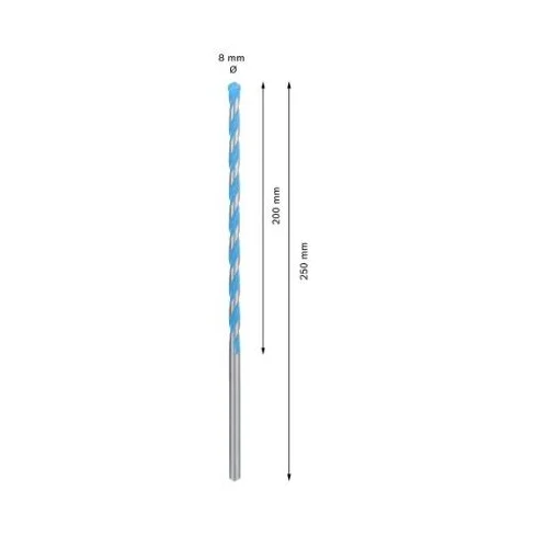 Bosch MULTI CONSTRUCTION universalus grąžtas, 8x200x250 mm image 2