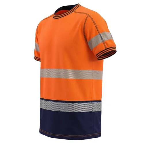 BoSafety TS-VIVID-RC-C1 marškinėliai, M, Hi-Vis Geltona/Juoda image 2