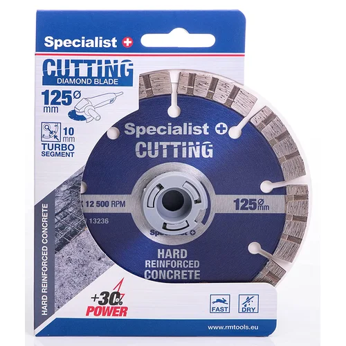 Specialist+ SPECIALIST+ deimantinis diskas PREMIUM, 125x10x22 mm image 1