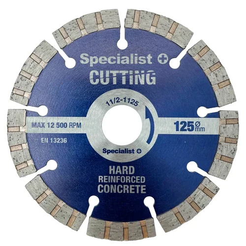 Specialist+ SPECIALIST+ deimantinis diskas PREMIUM, 125x10x22 mm image 2