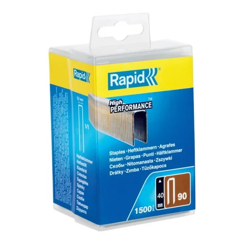 Rapid Kabės 90/40, 1500 vnt., plastikinėje dėžutėje image 1