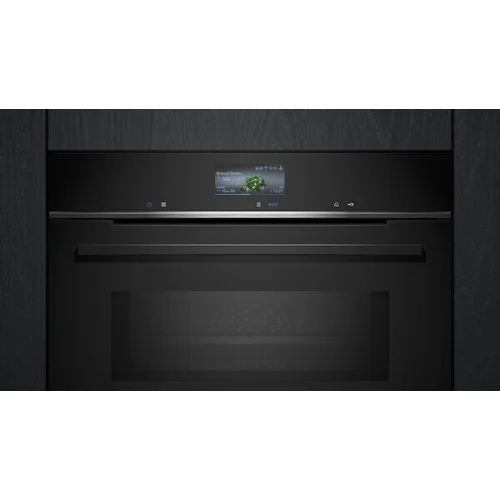Siemens CM776GKB1 įmontuojama orkaitė su mikrobangų funkcija image 2