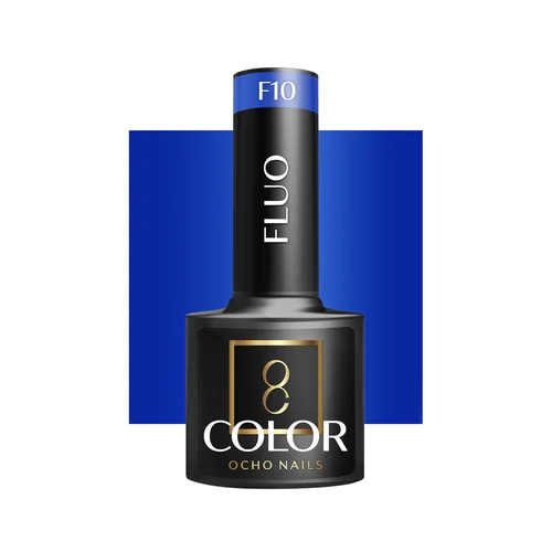 OCHO NAILS Fluo F10 hibridinis nagų lakas, 5 g image 1