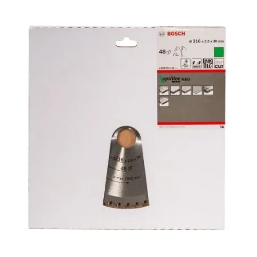 Bosch Optiline Wood 216x30x48 2608640432 image 2