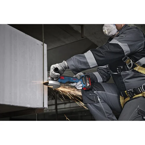 Bosch GWS 18V-11 S kampinis šlifuoklis, 125 mm, 18 V image 3
