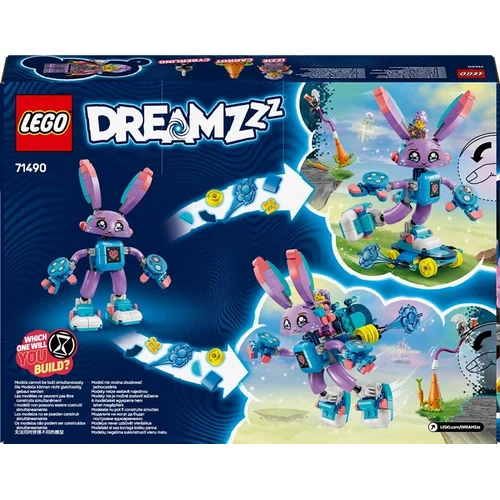 LEGO® DREAMZzz Izzie ir Bunchurro Žaidimų kiškis, 252 vnt image 2