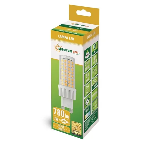 Spectrum LED lemputė G9 T15 7W 4000K 780LM image 2