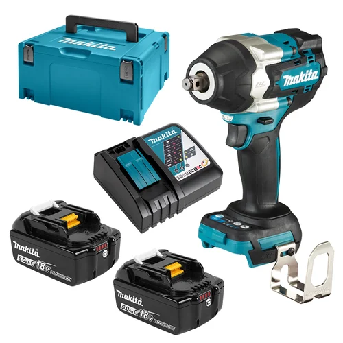 Makita DTW700RTJ Akumuliatorinis smūginis veržliasukis 18 V Li-ion 2x5Ah image 1