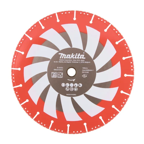 Makita B-55332 RESCUE Deimantinis diskas, 300x25,4x3,4 mm image 1
