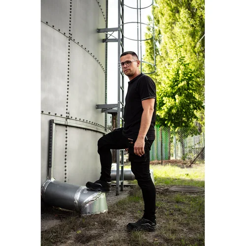 NEO DENIM darbinės kelnės, Juoda, L dydis image 3