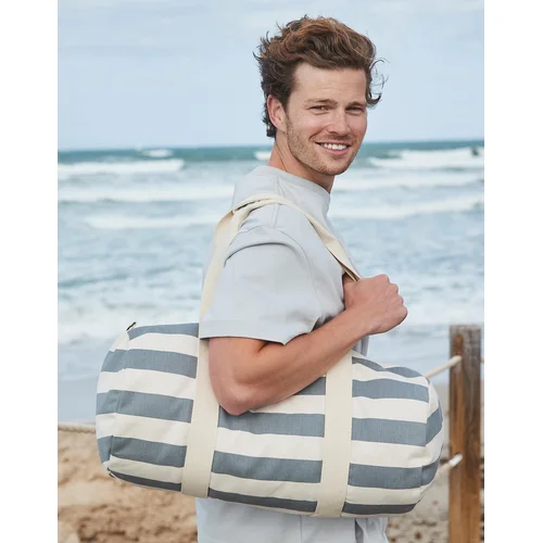 Medvilninis W688 krepšys 20 litrų - One Size, Natural/Grey image 3