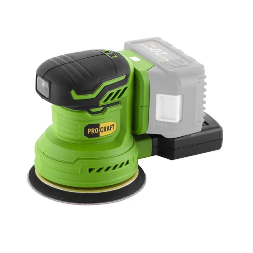 ProCraft PX20BL Akumuliatorinis ekscentrinis šlifuoklis, 125 mm, 20V image 2