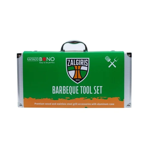 Grilio įrankių komplektas Kamado Bono Žalgiris Toolset image 1