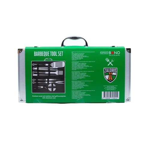 Grilio įrankių komplektas Kamado Bono Žalgiris Toolset image 2