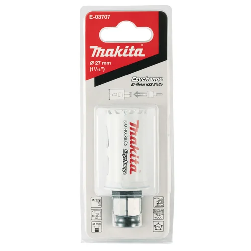 Makita E-03707 EZYCHANGE Bi-Metal gręžimo karūna 27mm image 3