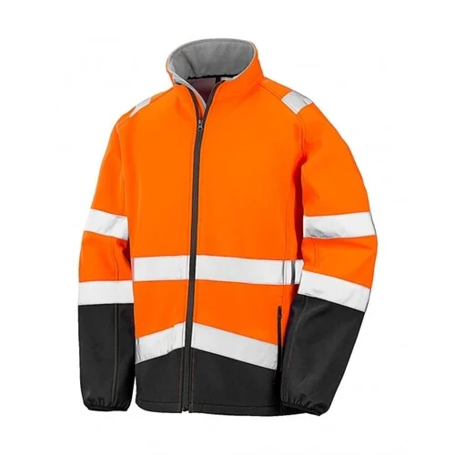 Result R450X Softshell darbo striukė XL Fluorescent Orange/Black image 3