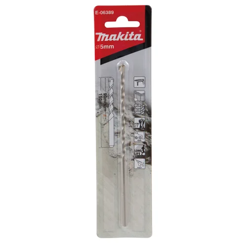 Makita E-06389 T.C.T., 5x85mm Grąžtas mūrui image 2