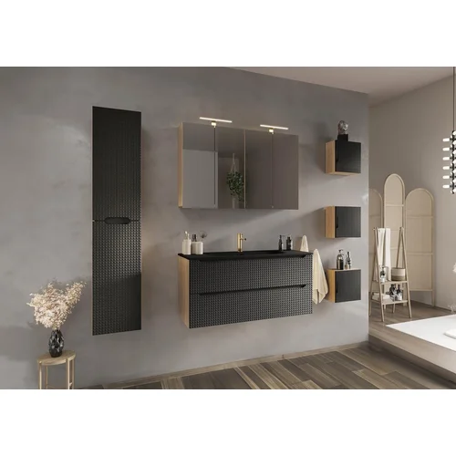 COMAD Luxor Black 83-35-1D spintelė, 35 cm, Juoda image 3
