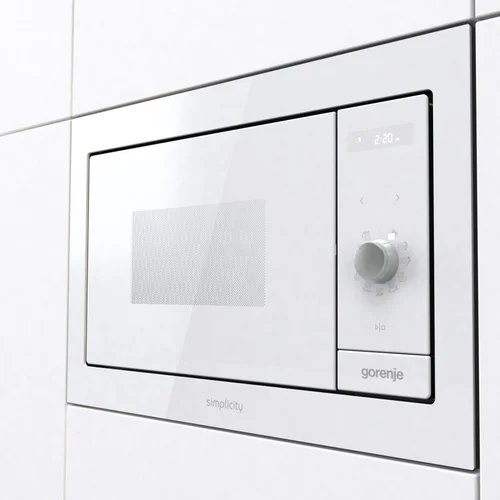 GORENJE BM235G1SYW Mikrobangų krosnelė su griliu, 23 L, Balta image 2