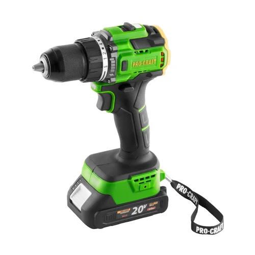 ProCraft PA18LiH-1B-C 20V akumuliatorinis smūginis gręžtuvas image 1