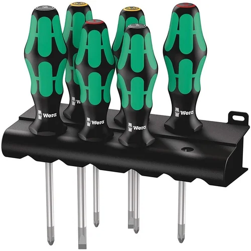WERA Kraftform Plus Atsuktuvų komplektas 6 vnt PH PZ SL image 3