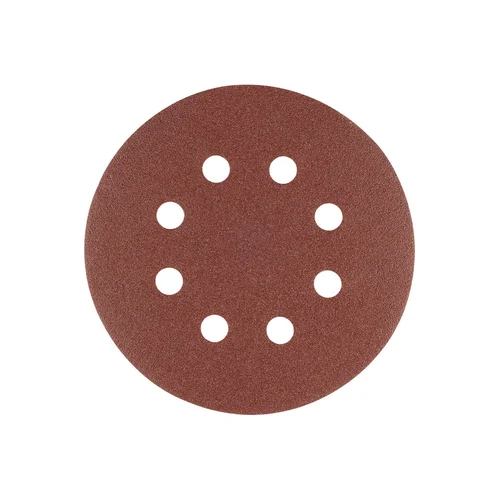 GRAPHITE „Velcro“ 125 mm P120 diskai (8 skylės, 5 vnt.) image 3
