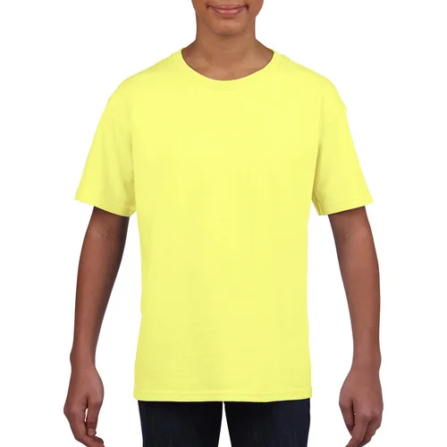 Gildan 64000B vaikiški marškinėliai trumpomis rankovėmis XS (104/110) Cornsilk image 3