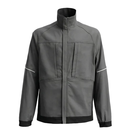 BoSafety COMBO darbo švarkas Elastingas, Pilka/Juoda, 3XL image 3