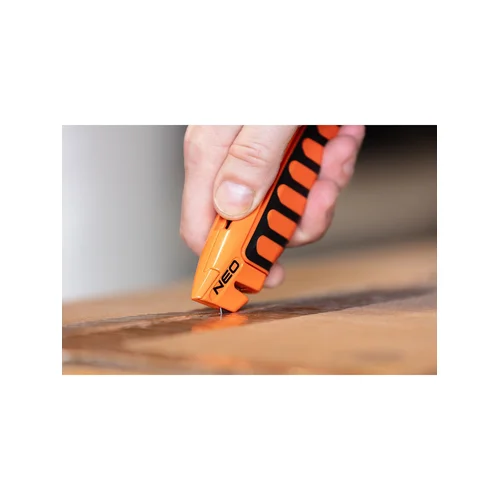 NEO TOOLS Peilis su trapecijos ašmenimis, modelis 63-707, metalinis korpusas image 3