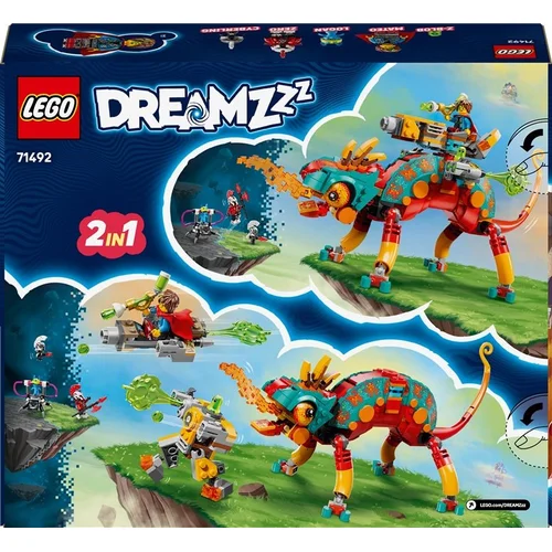 LEGO DREAMZzz 71492 Mateo's Fire Chameleon 443 dalių image 2