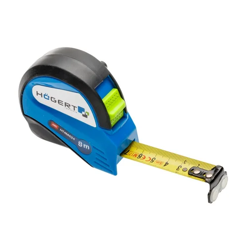 Hogert technik Ruletė magnetinė 8 m x 25 mm image 1