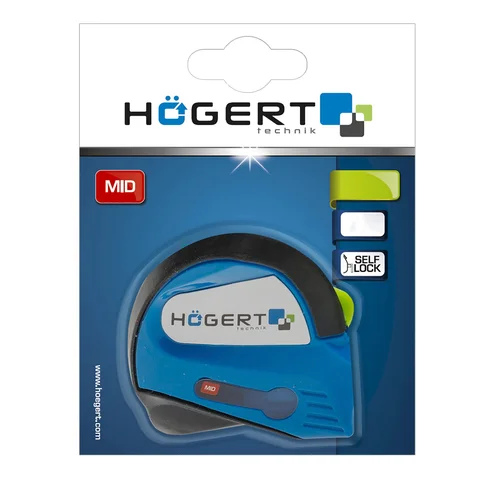 Hogert technik Ruletė magnetinė 8 m x 25 mm image 2