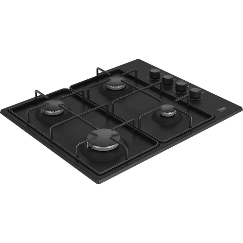 Beko HIBG64120SB dujinė kaitlentė 61 cm Juoda image 2