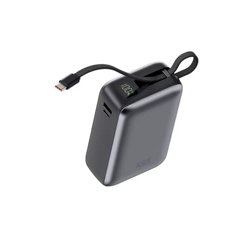 Ksix Power Bank 30000 mAh Power PULSE, Pilka image 1