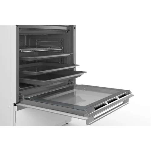 Bosch HLS79W321U balta indukcinė viryklė 60 cm image 3