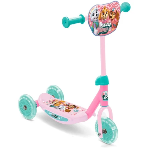 Paw Patrol vaikiškas paspirtukas, mėtinė/rožinė image 1
