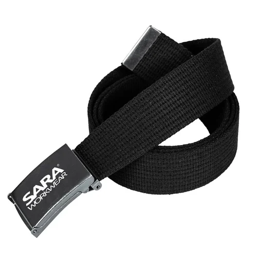 Sara Workwear Diržas 15111-26, 90 cm, juodas image 1