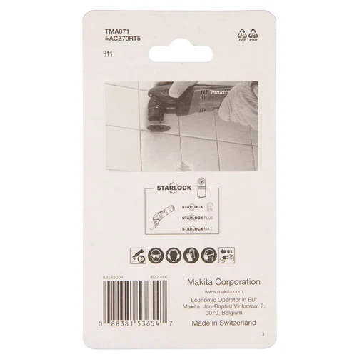 Makita B-65040 segmentiniai ašmenys HM / TC 70 mm image 2