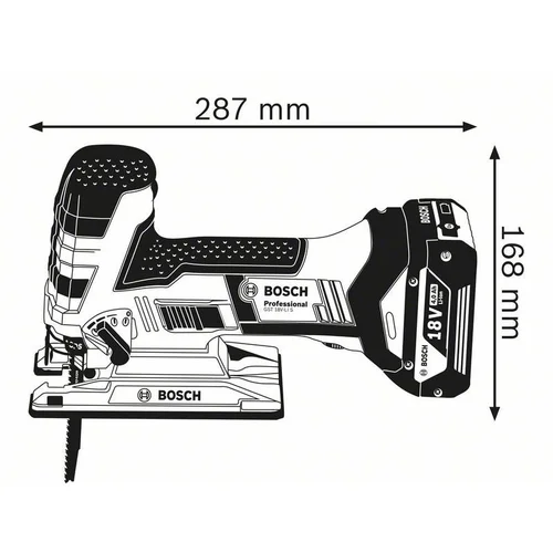 Bosch GST 18 V-LI S solo Professional image 2