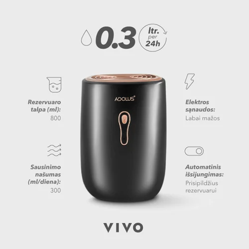 Oro sausintuvas Adolus VIVO iki 20 m2 image 2