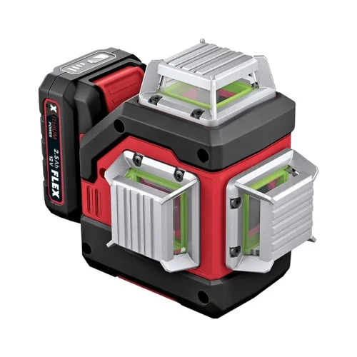 FLEX ALC 3/360-G/R 12V Kryžminis lazerinis nivelyras image 3