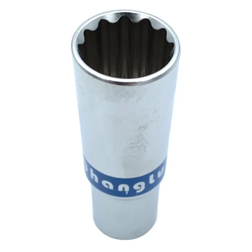 CHANGLU TOOLS 1/2" galvutė 12-kampė (prailginta) - 13 mm image 1
