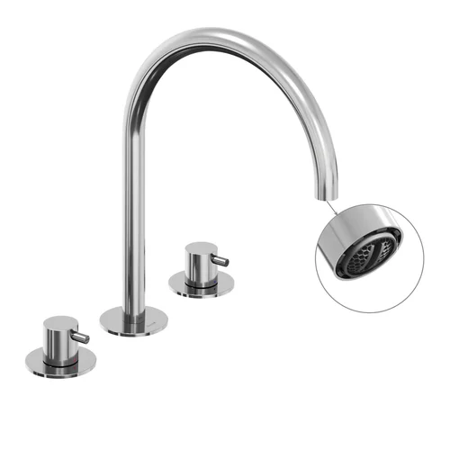 RAVAK Espirit ES 018.00CR Praustuvo maišytuvas, 270 mm chromo sp. image 2