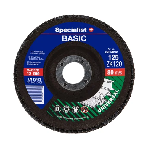Specialist+ SPECIALIST+ lapelinis šlif. diskas BASIC ZK120, 125 mm image 1