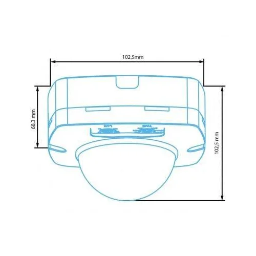 Vexen Electric PS-360-20IW SM Buvimo jutiklis image 3