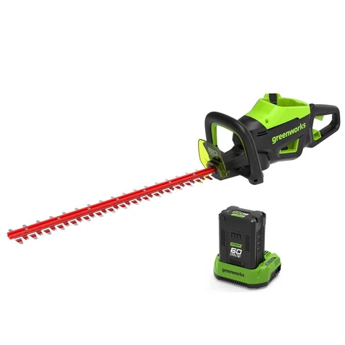 GreenWorks GD60HT66K2, 60V, 66 cm gyvatvorių genėtuvas image 1