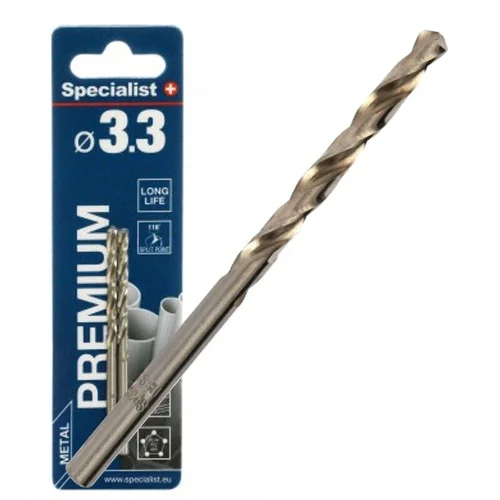 Specialist+ Premium metalo grąžtas 3,3 mm (2 vnt.) image 1