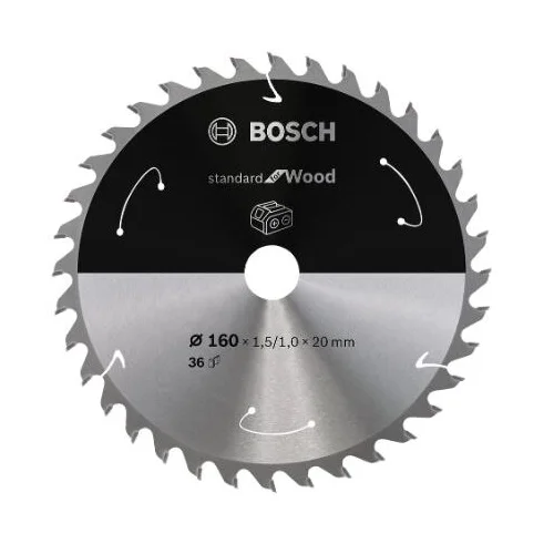 Bosch Standard for Wood pjovimo disko 160 mm, 36T image 1