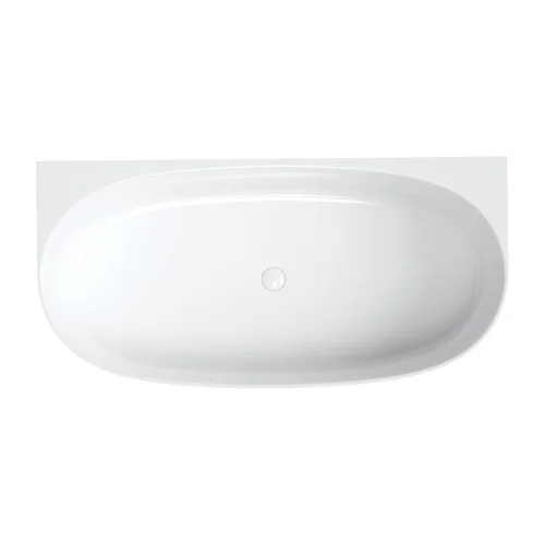 BLU NOVA SLIM 1580 vonia be persipylimo, akmens masė image 2